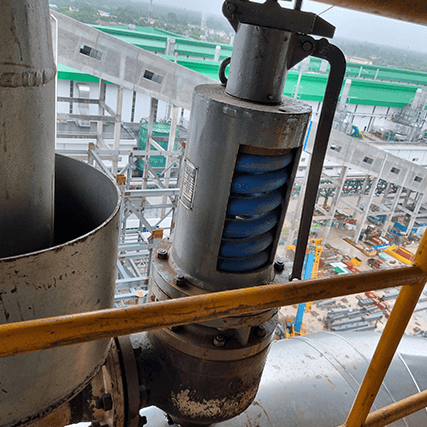 Pressure relief valve testing and calibration
